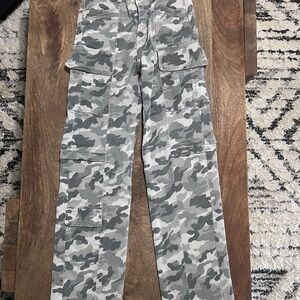 Camouflage Straight Leg Women's Jeans